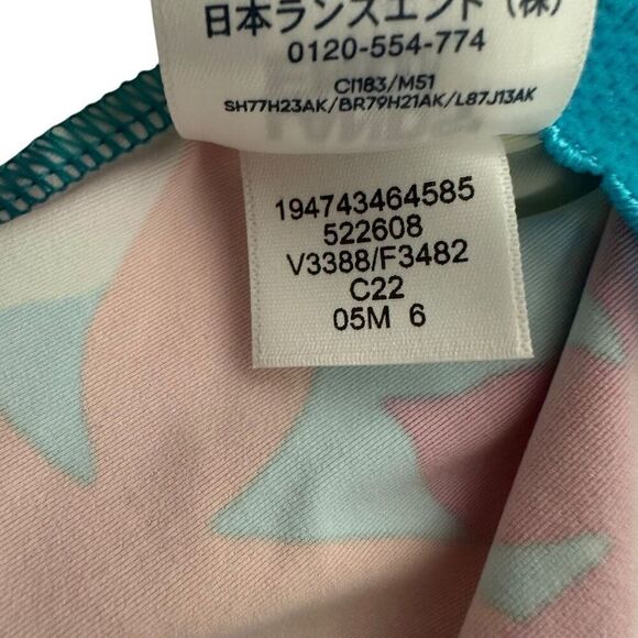 Lands End Women's size 6 Square Neck Underwire Tankini Swimsuit Top - Picture 5 of 8